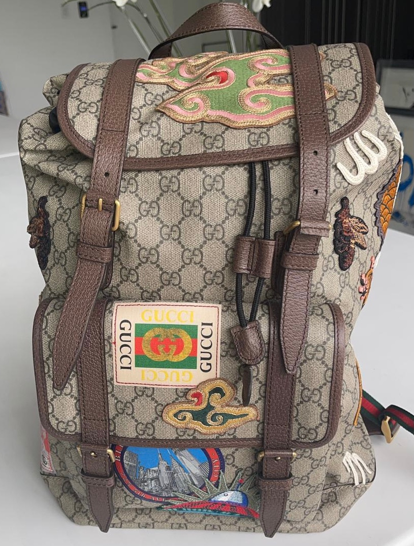 Seguir difícil Cabra Gucci Courrier Soft GG Supreme Backpack :: Hebrew Academy (RASG)