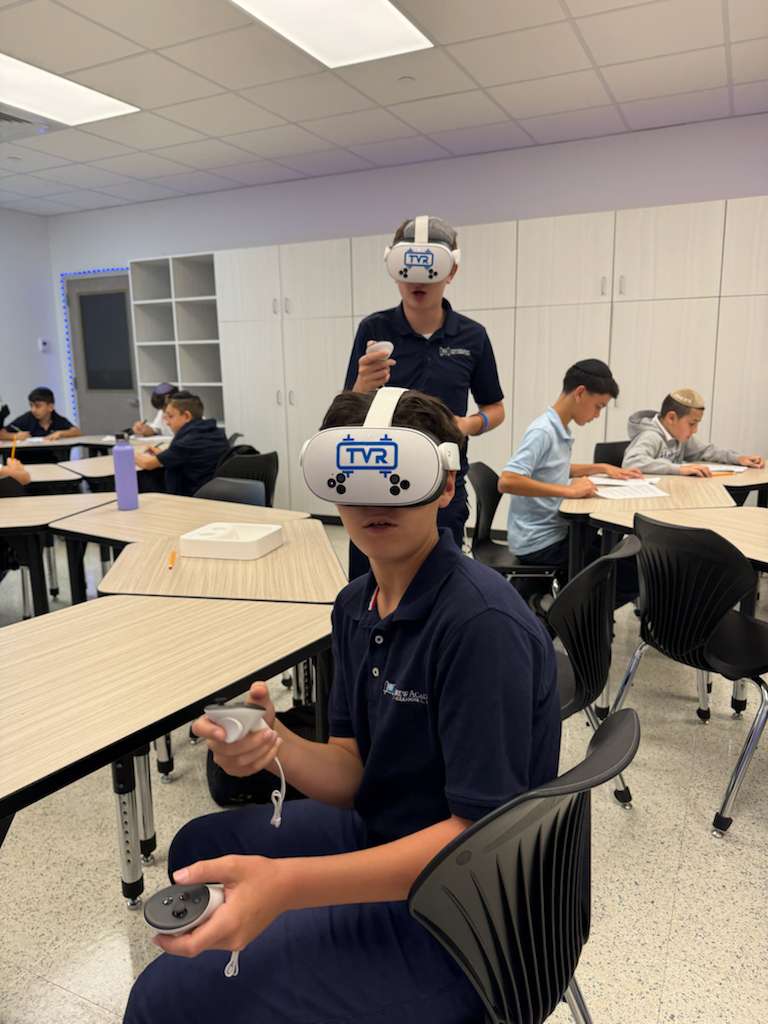 Middle School STEAM Spotlight: Exploring the Beit Hamikdash Through VR