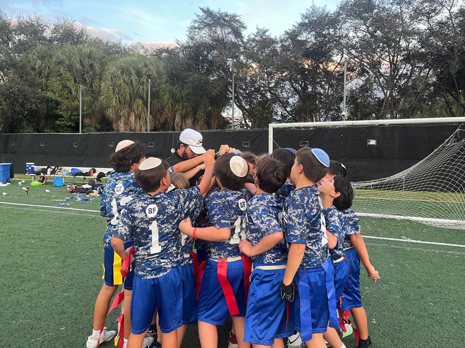 Elementary Boys Pull Off Last-Second Victory in Flag Football Thriller