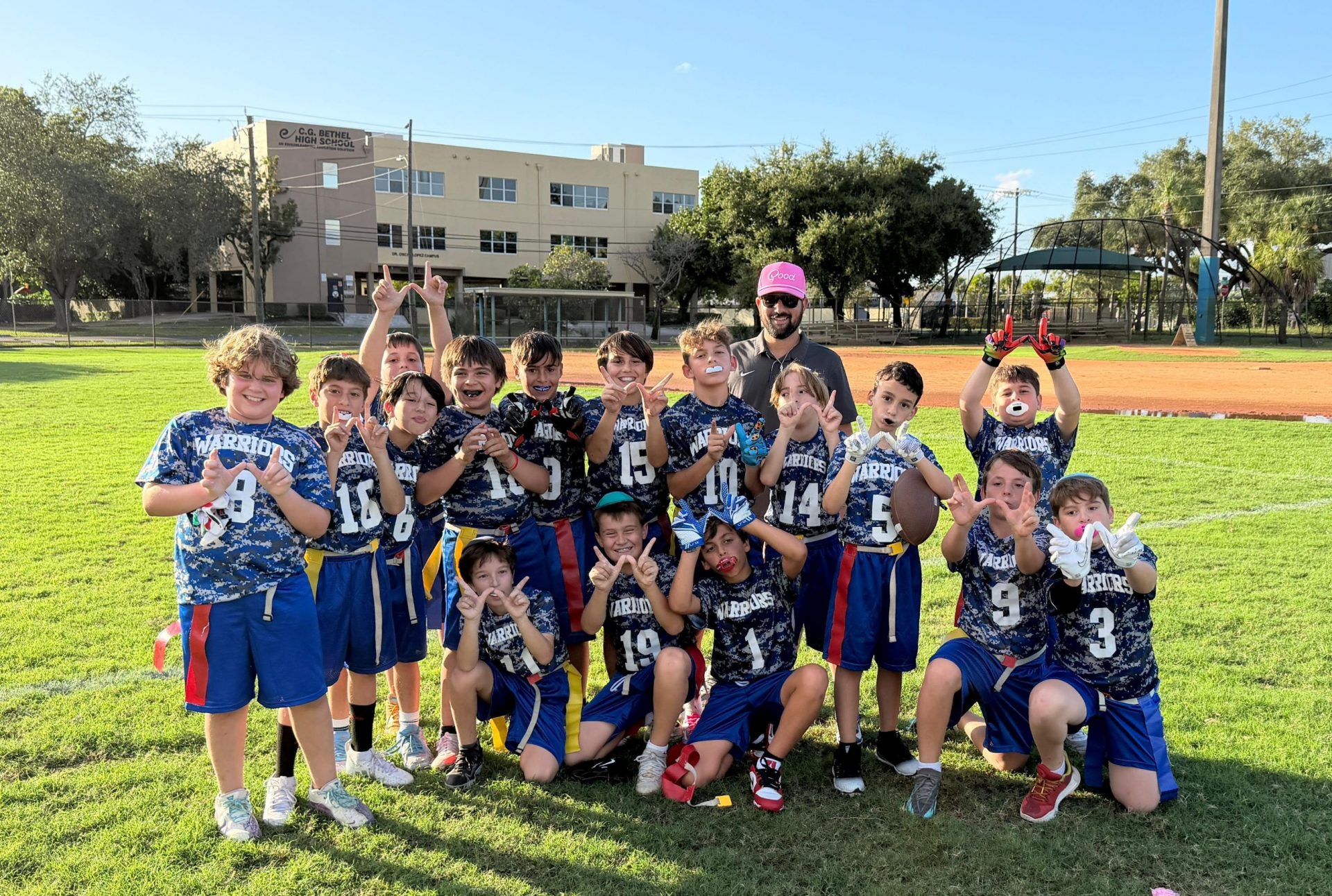Elementary Flag Football Team Tops Lehrman in Season Opener!