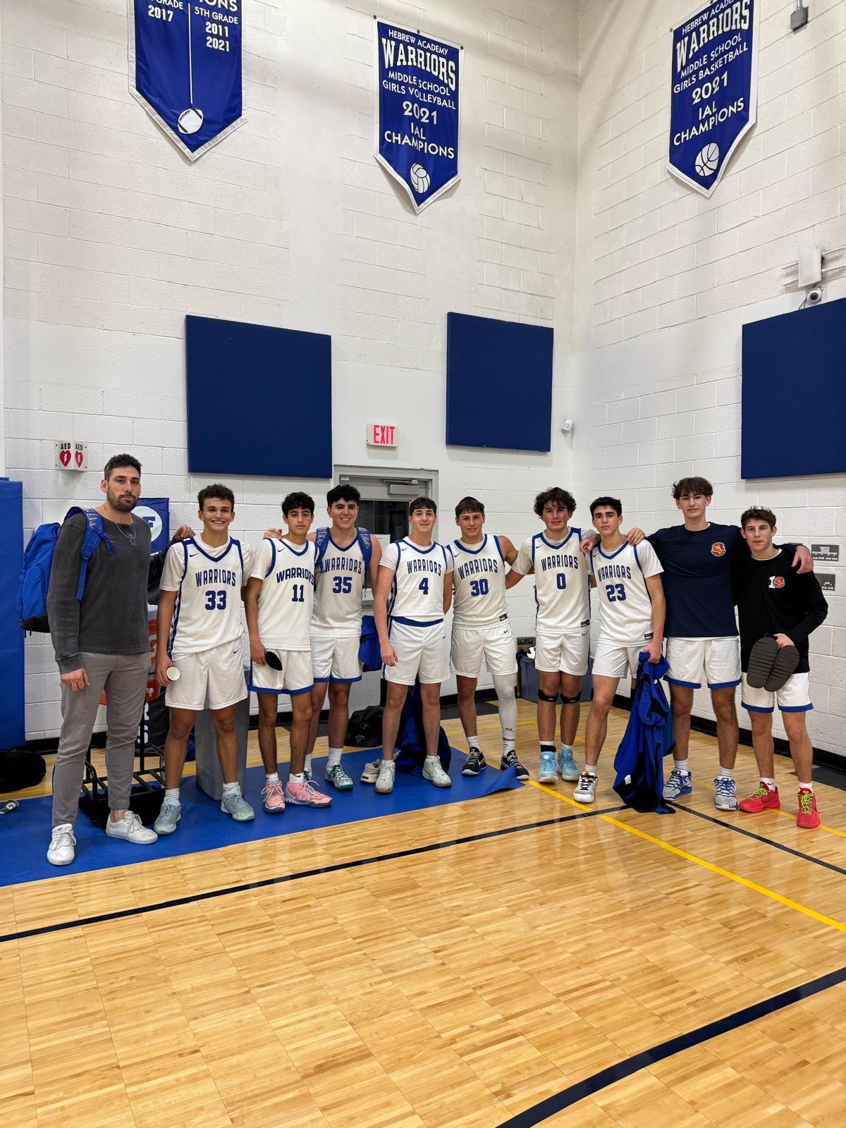 Varsity Boys Complete Season Sweep Over Katz with 64–53 Win