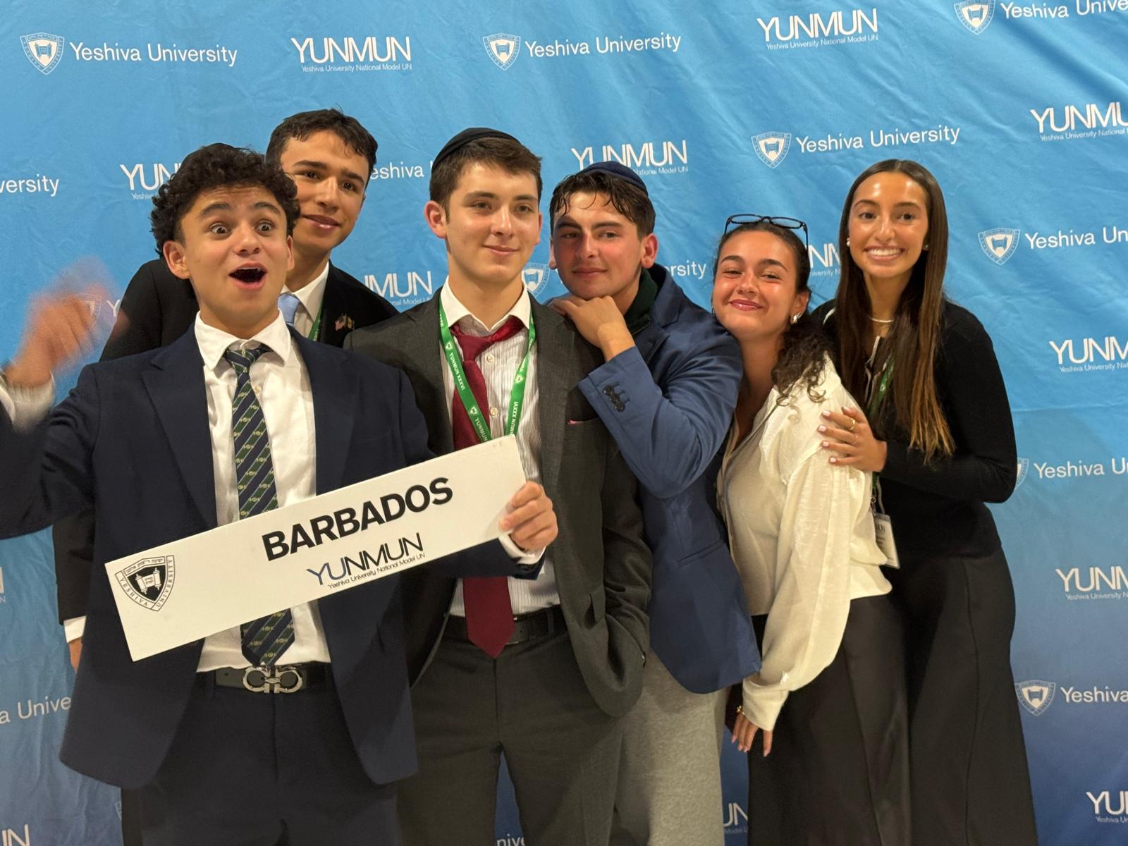 Hebrew Academy Students Represent at YUNMUN