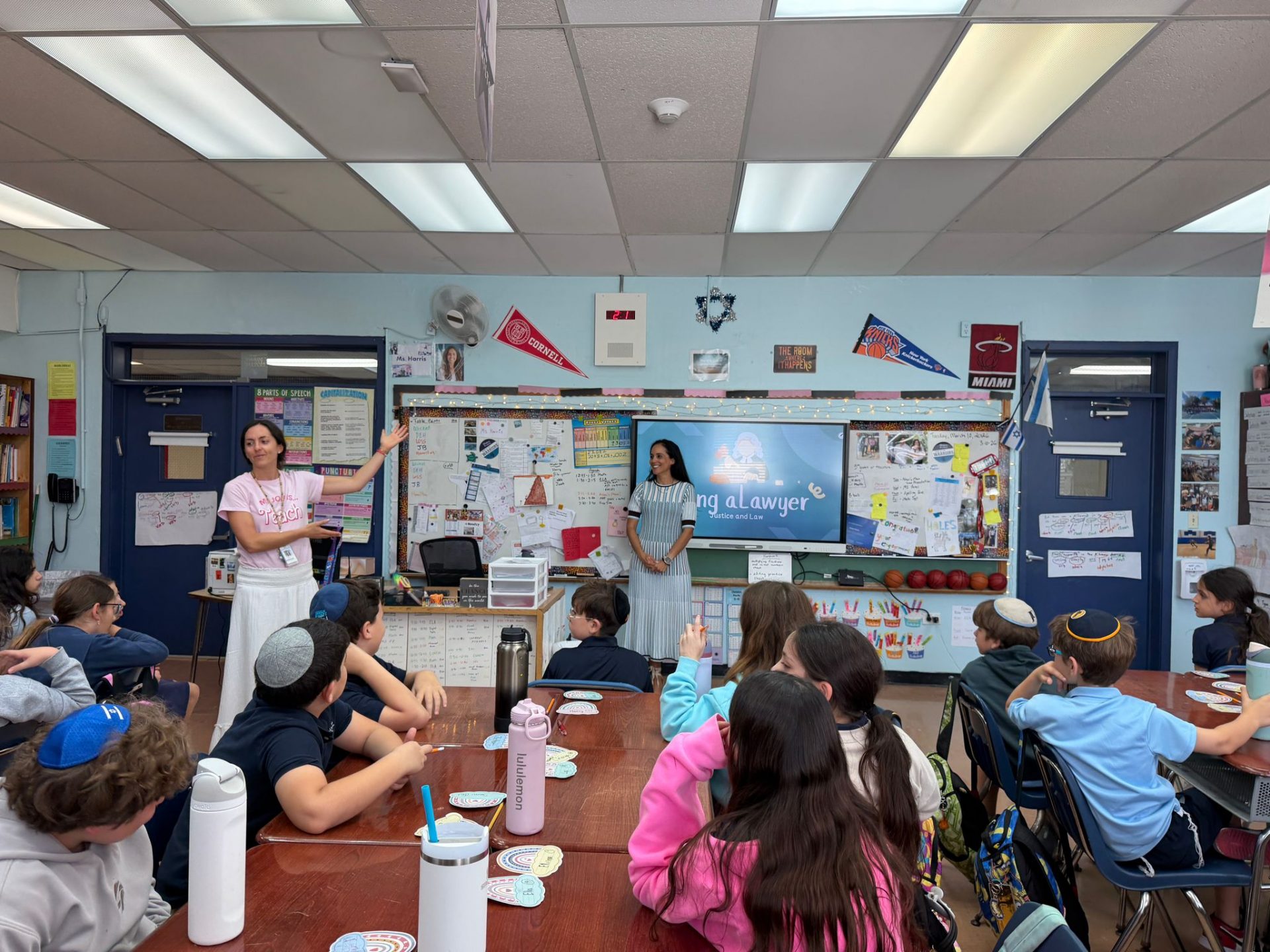 Learning About Law During Women’s History Month in Fifth Grade
