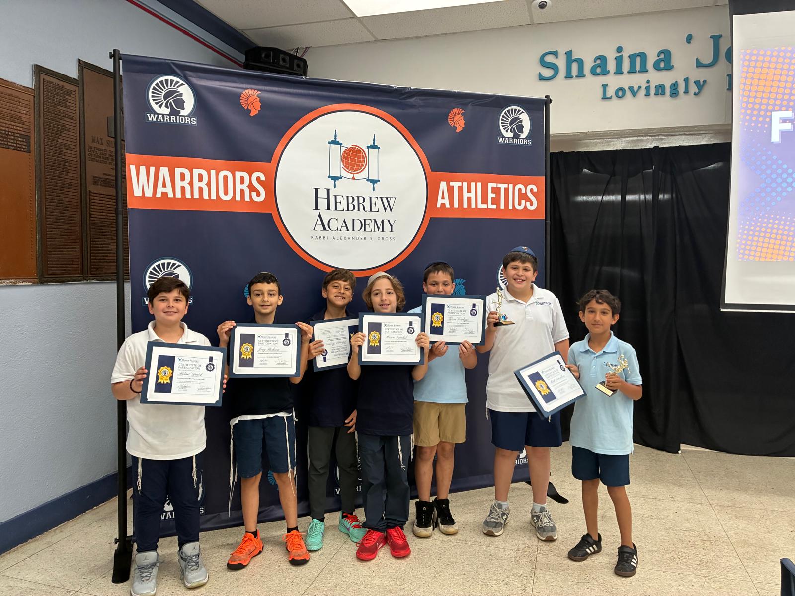 Celebrating Our Warrior Athletes in Middle & Elementary School