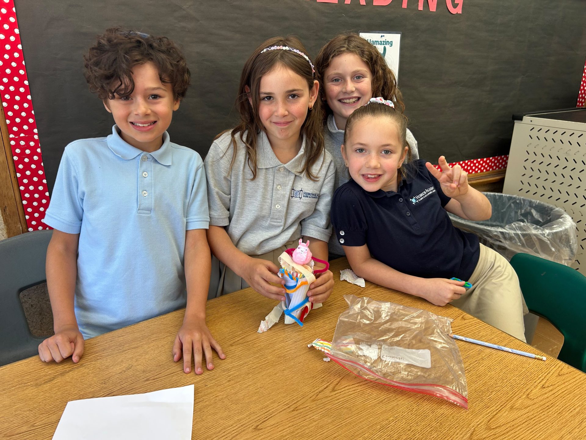 Grade 4 Saves the Llamas!