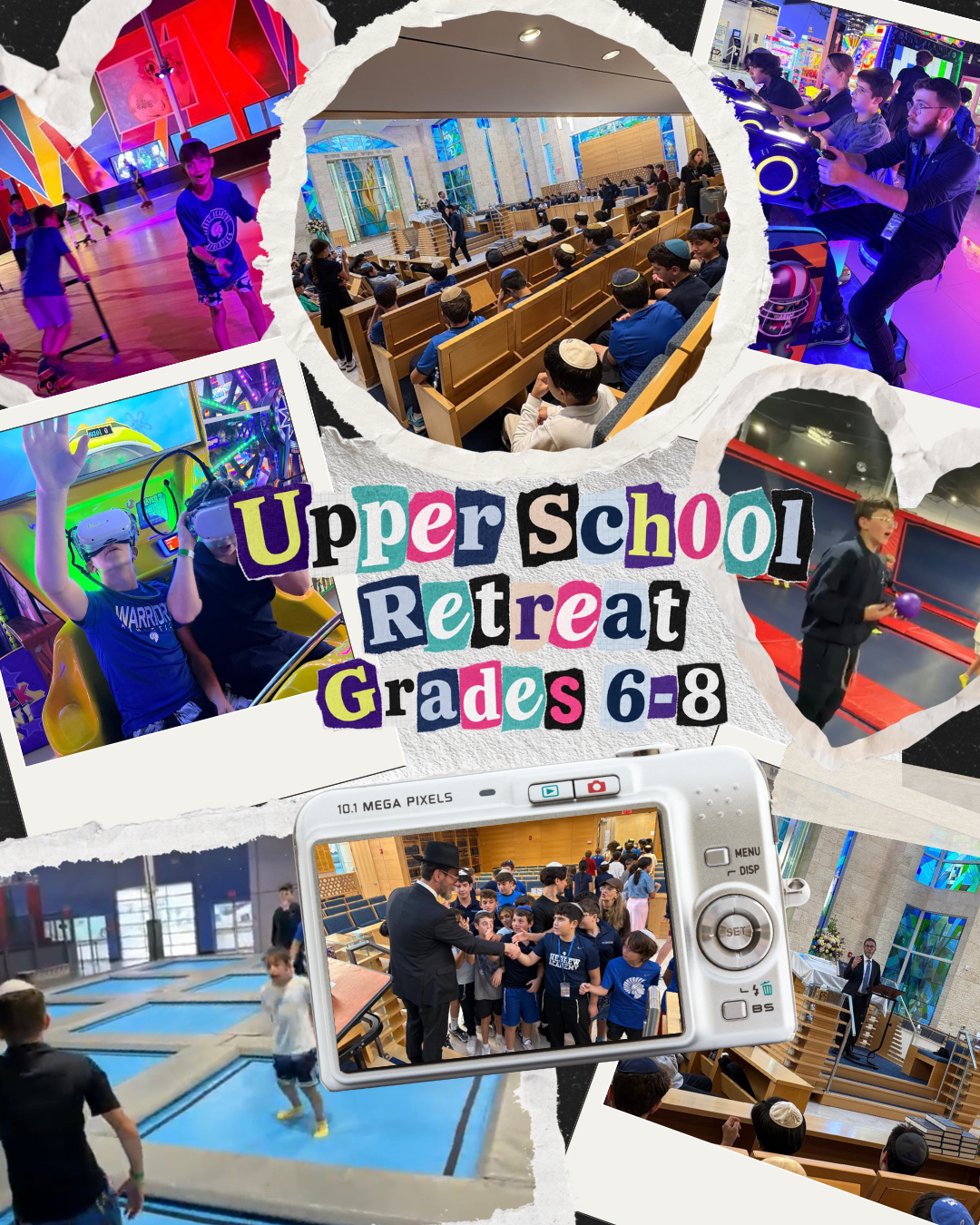 Torah and Thrills: Grades 6-8 Retreat